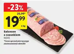 Intermarche Salceson z czosnkiem Nove oferta