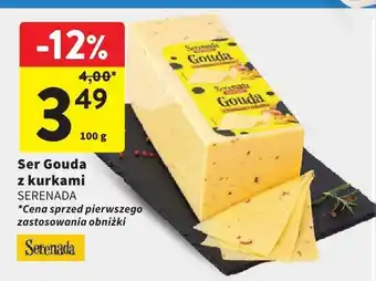 Intermarche Ser Gouda z kurkami SERENADA oferta