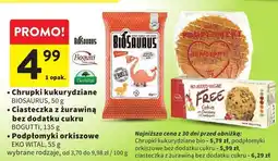 Intermarche Chrupki kukurydziane BIOSAURUS oferta