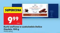 Biedronka Rurki waflowe w czekoladzie Delice Gaulois oferta