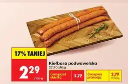 Biedronka Kiełbasa podwawelska oferta