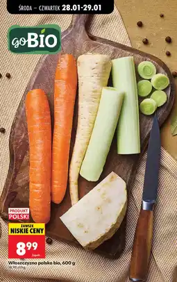 Biedronka Włoszczyzna polska bio goBio oferta