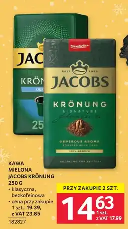 Selgros KAWA MIELONA JACOBS KRÖNUNG oferta