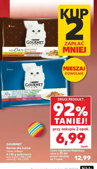 Kaufland Gourmet Karma dla kotów oferta
