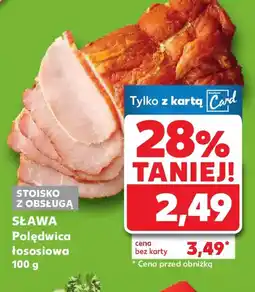 Kaufland Sława Polędwica łososiowa oferta
