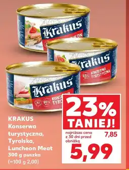 Kaufland Krakus Konserwa oferta