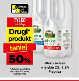 Gram Market Piątnica Mleko świeże wiejskie oferta