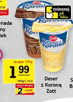 Gram Market Zott Deser z Koroną oferta