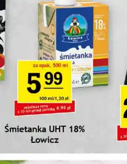 Gram Market Lowicz Smietanka UHT 18% oferta