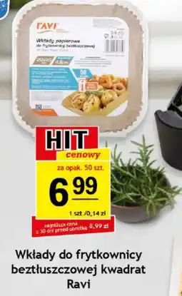 Gram Market Wkłady do frytkownicy beztłuszczowej kwadrat Ravi oferta