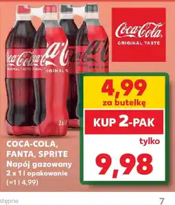 Kaufland Napój gazowany Coca-Cola oferta