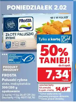 Kaufland Frosta Paluszki rybne oferta
