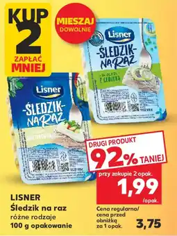 Kaufland Lisner Sledzik na raz oferta