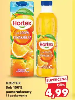 Kaufland Hortex Sok 100% pomarańczowy oferta