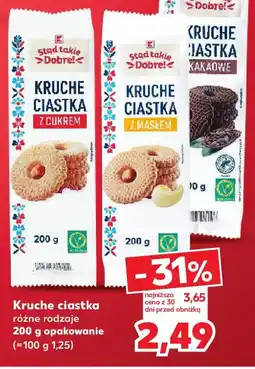 Kaufland Stąd takie Dobre! Kruche ciastka oferta