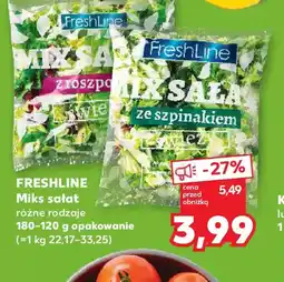 Kaufland FreshLine Miks sałat oferta