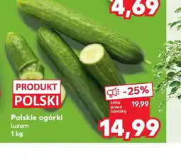 Kaufland Polskie ogórki oferta