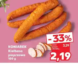 Kaufland Koniarek Kiełbasa pieprzowa oferta