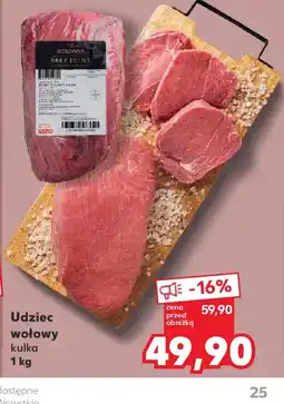 Kaufland Udziec wołowy kulka oferta
