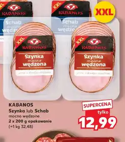 Kaufland Kabanos Szynka lub Schab oferta