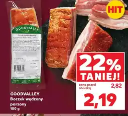 Kaufland Goodvalley Boczek wędzony parzony oferta