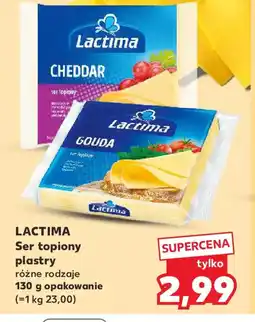 Kaufland Lactima Ser topiony plastry oferta