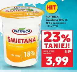 Kaufland Piątnica Smietana 18% oferta