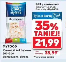 Kaufland MYFOOD Krewetki koktajlowe oferta