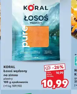 Kaufland Koral Losoś wędzony oferta