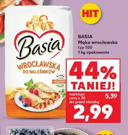 Kaufland Basia Mąka wrocławska oferta