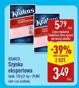 ALDI Szynka eksportowa KRAKUS oferta