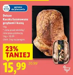 Lidl Kaczka Deluxe Kaczka faszerowana grzybami i kaszą oferta