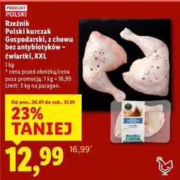 Lidl Kurczak Rzeźnik Polski kurczak - polędwiczki, XXL oferta