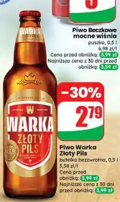 Dino Piwo Warka Złoty Pils oferta