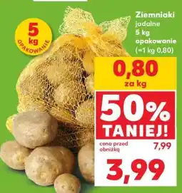 Kaufland Ziemniaki jadalne 5 kg opakowanie oferta
