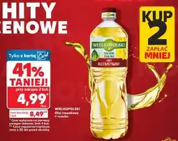Kaufland WIELKOPOLSKI Olej rzepakowy 1 butelka oferta