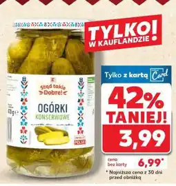 Kaufland Ogórki konserwowe oferta