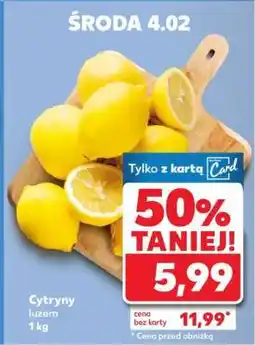 Kaufland Cytryny, luzem 1 kg oferta