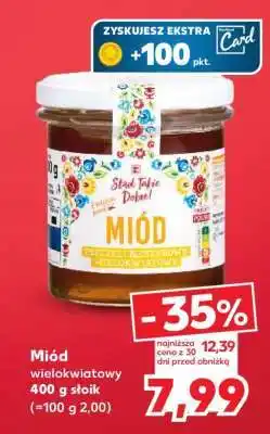 Kaufland Miód wielokwiatowy 400 g słoik oferta