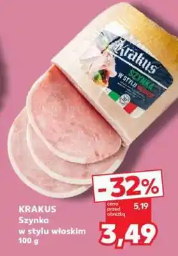 Kaufland KRAKUS Szynka w stylu włoskim 100 g oferta