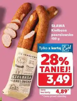 Kaufland SŁAWA Kiełbasa peerelowska 100 g oferta