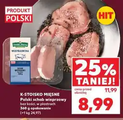 Kaufland K-STOISKO MIĘSNE Polski schab wieprzowy oferta