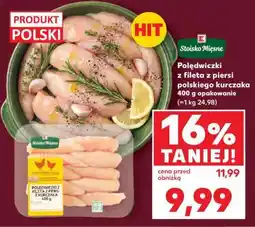 Kaufland Polędwiczki z fileta z piersi polskiego kurczaka 400 g opakowanie oferta