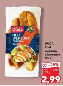 Kaufland DUDA Filet wędzony z kurczaka 100 g oferta