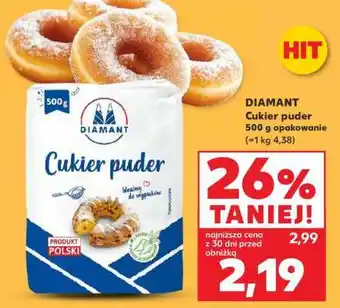Kaufland DIAMANT Cukier puder 500 g opakowanie oferta