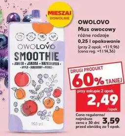 Kaufland OWOLOVO Mus owocowy oferta