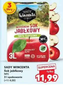 Kaufland SADY WINCENTA Sok jabłkowy NFC oferta