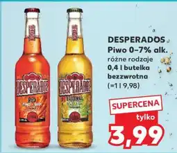 Kaufland DESPERADOS Piwo 0-7% alk oferta