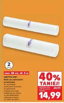 Kaufland SWITCH ON Rolki do pakowarki próżniowej oferta