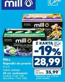 Kaufland MILL Kapsułki do prania oferta